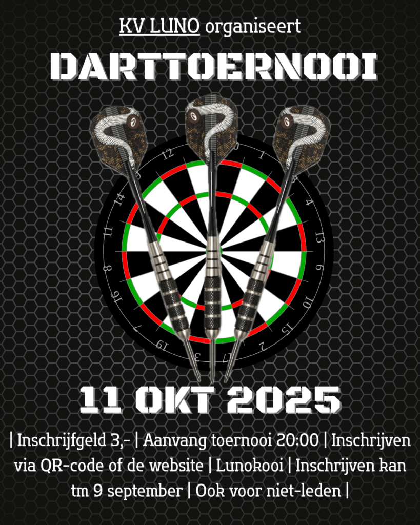 Darttoernooi 2025